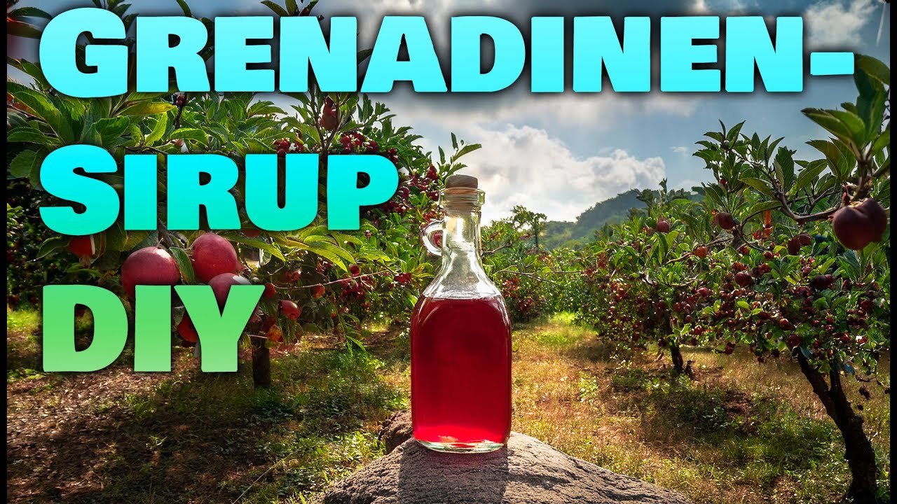 DIY Grenadinen-Sirup: Einfach und lecker selbst gemacht! 🍇