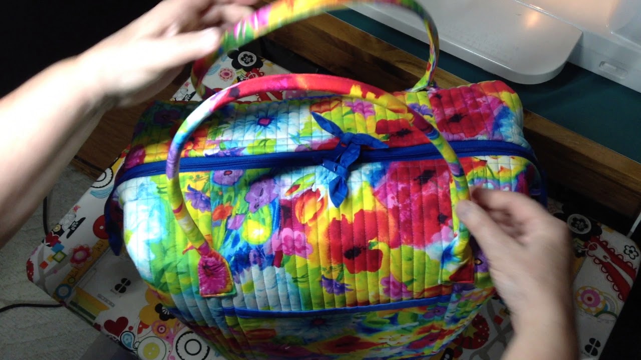 Poppins Bag - Page 14 - Inserting the Stays & Tubing