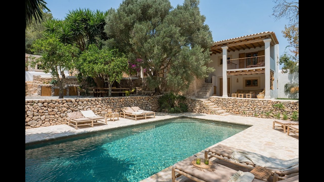 Exquisitely Renovated Historic Finca for sale with Pool near Ibiza Town