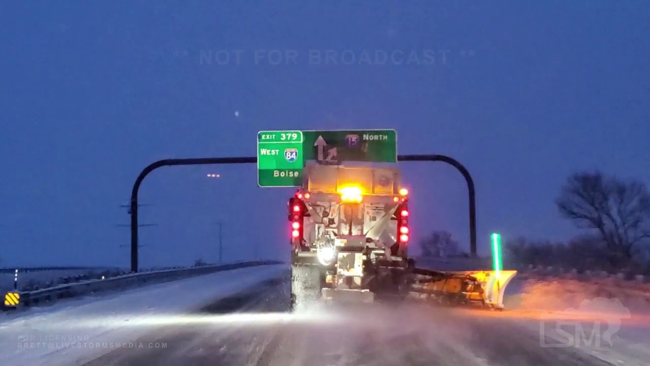 01-01-2020 Salt Lake City, Utah - Heavy Snow