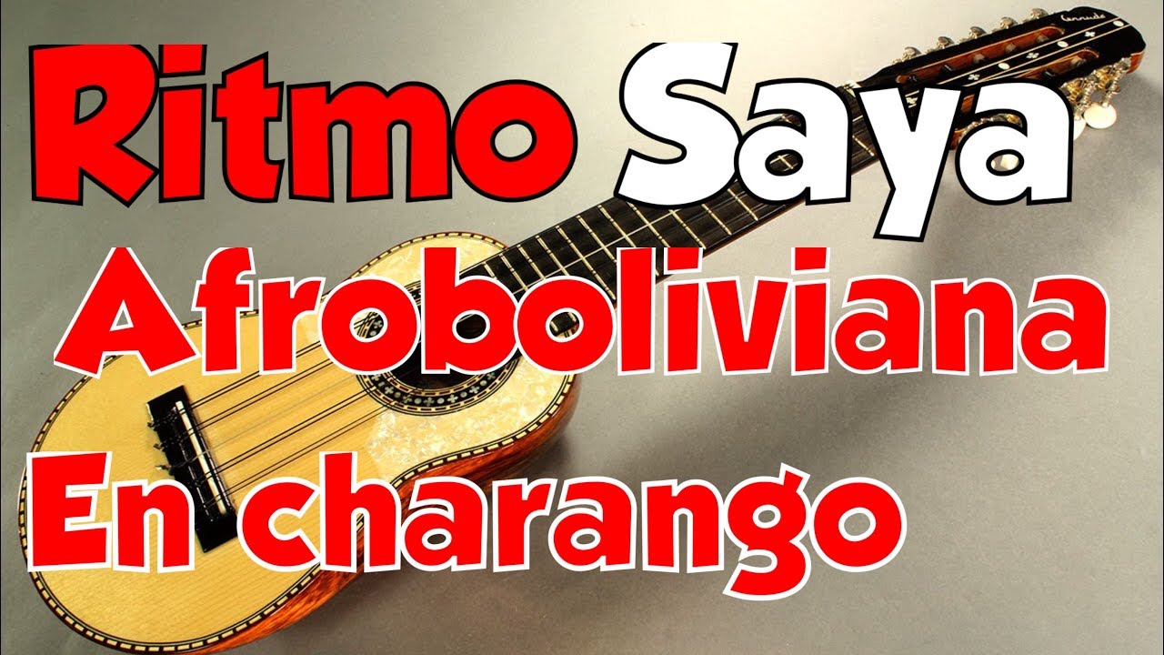 ritmo de saya afroboliviana en charango