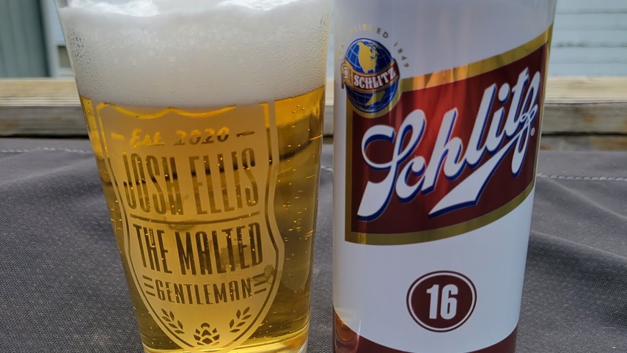 Schlitz Review// The Malted Gentleman