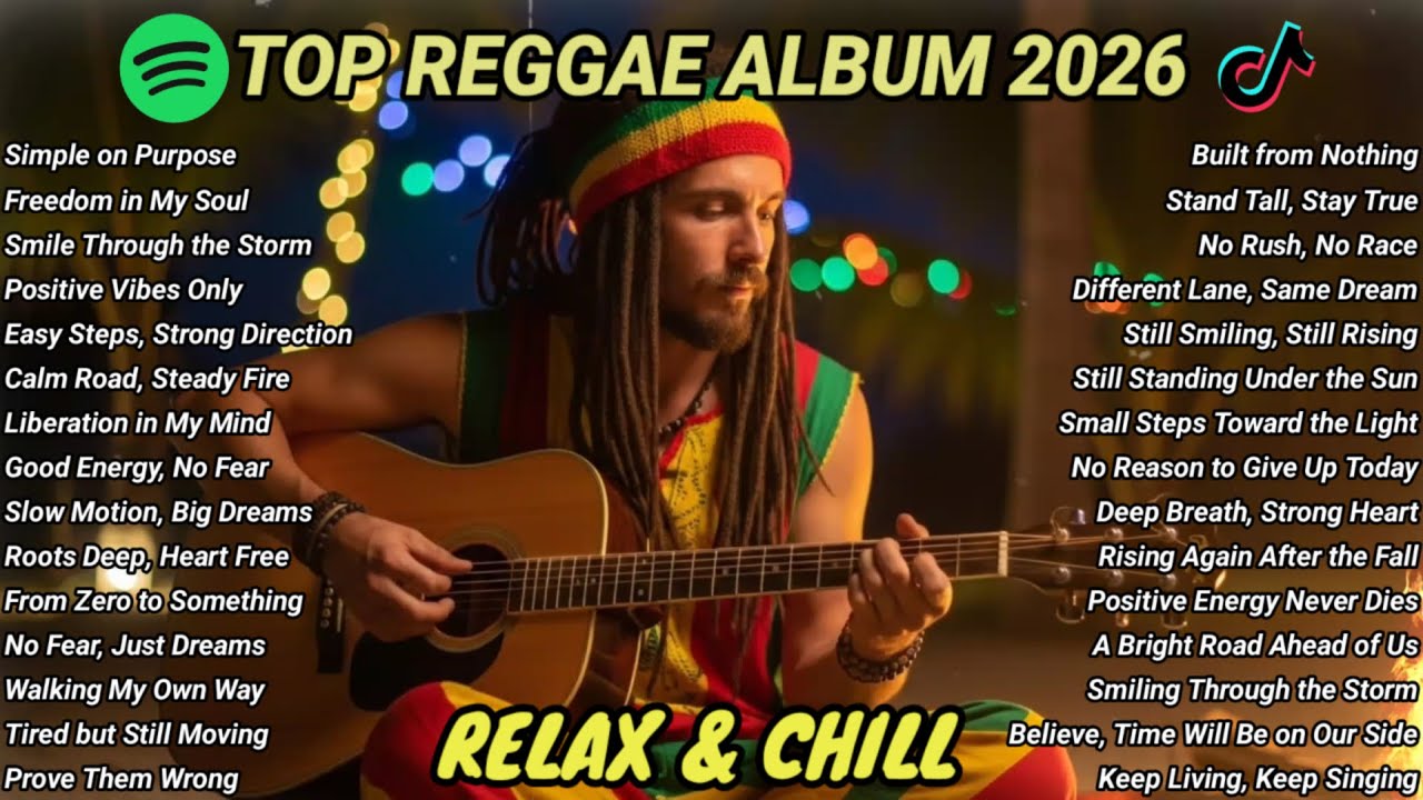 Relaxing Reggae Music 2026 Full Album 🎶 TikTok Viral | Background Music for Work