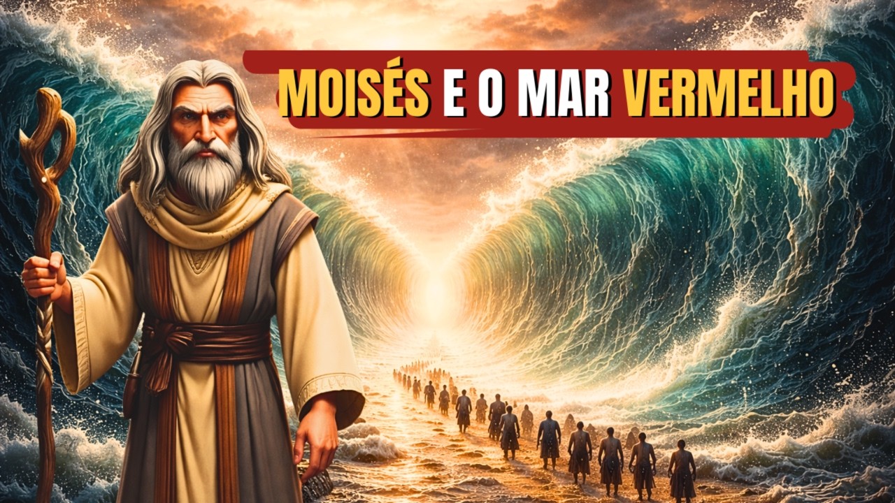 MOISÉS ABRIU O MAR VERMELHO 😱 O MILAGRE QUE PAROU O MUNDO!