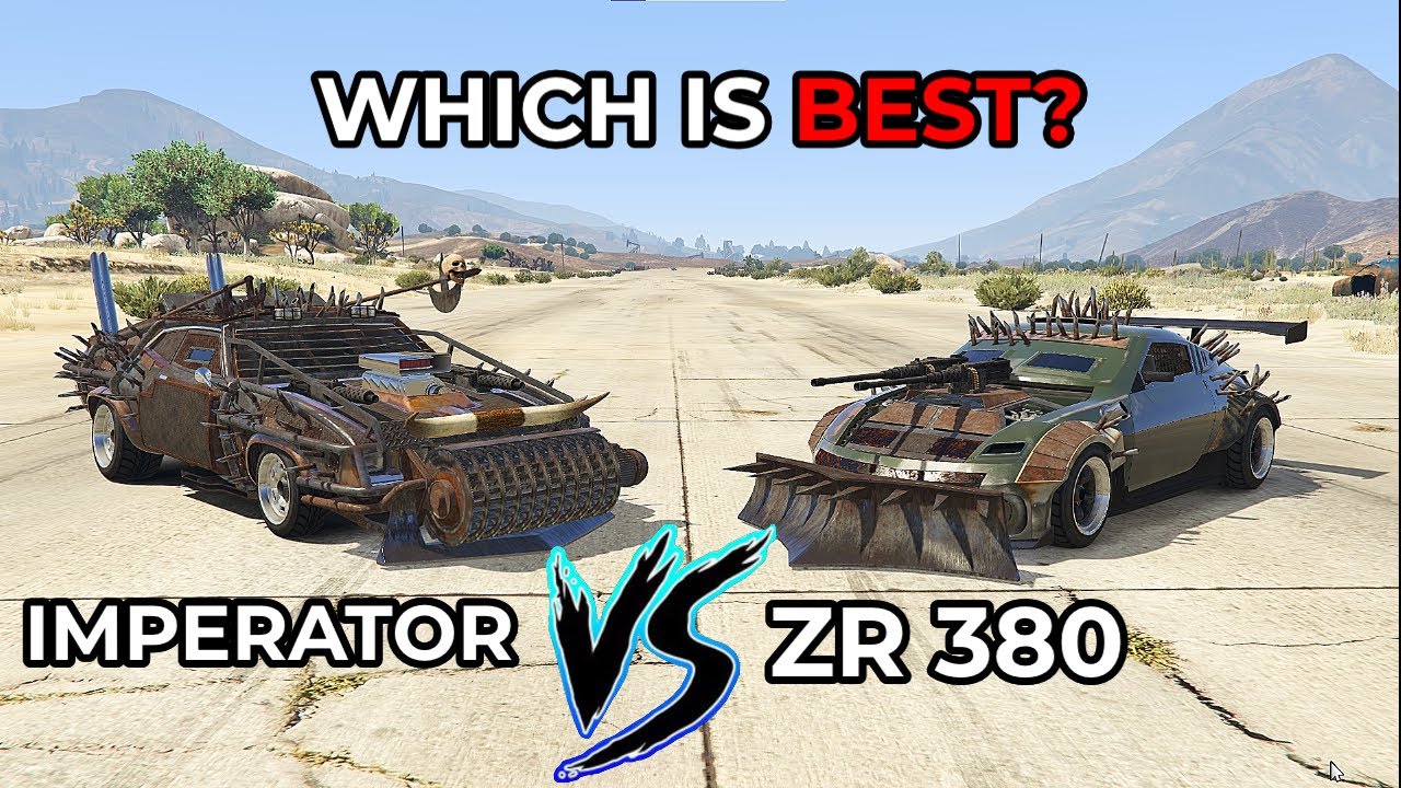 GTA 5 ONLINE | ZR 380 VS IMPERATOR | WHICH IS BEST? (ARENA WAR DLC)
