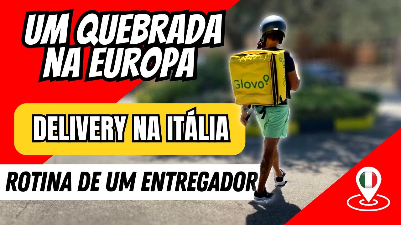 QUANTO GANHA UM DELIVERY NA ITÁLIA? | ENTREGADOR DE COMIDA | APP GLOVO | DELIVEROO | JUST EAT