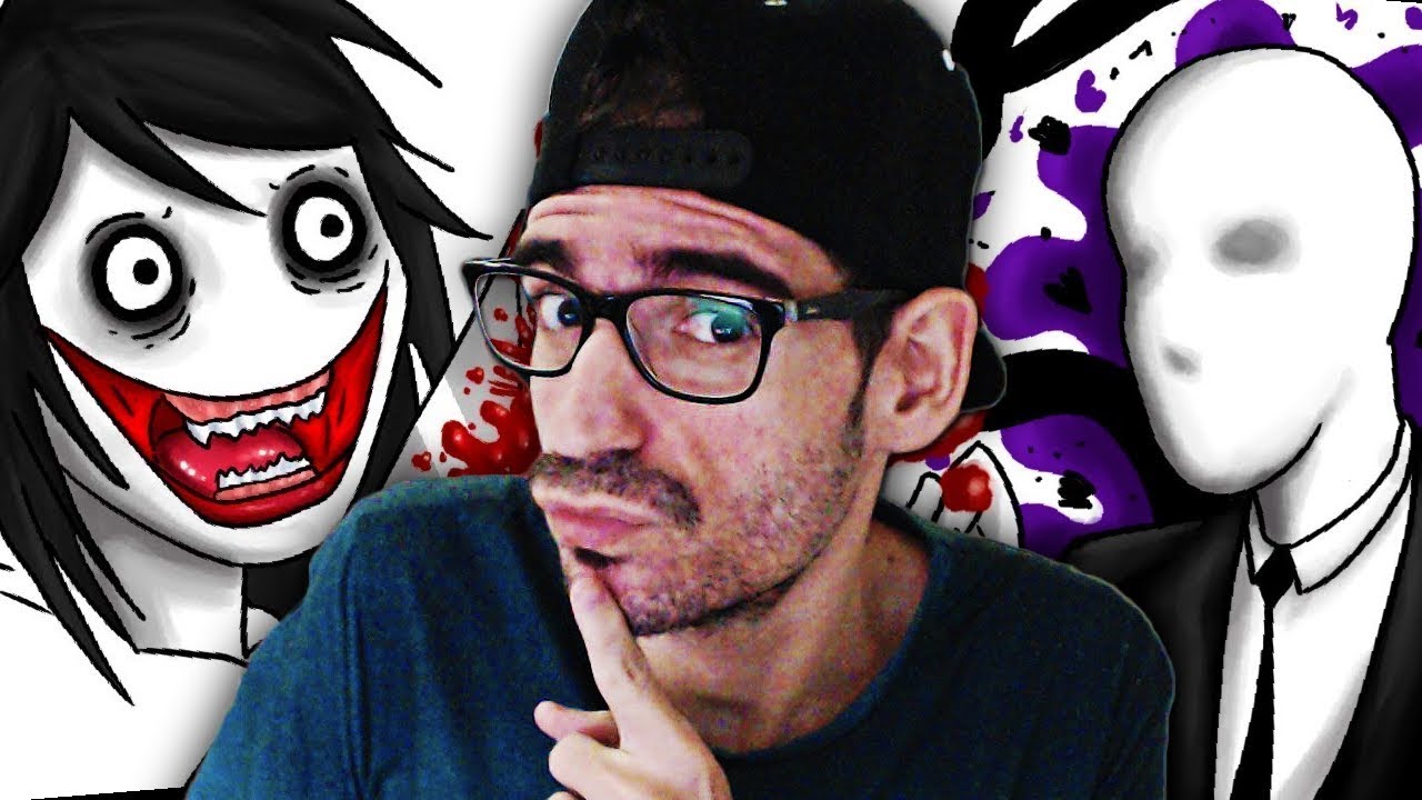 JEFF THE KILLER VS SLENDERMAN ⭐ Draw My Life - Vídeo Reacción
