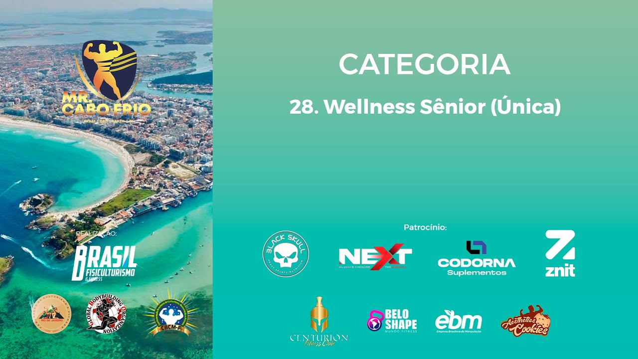 28. Wellness Sênior (Única) - Mr. Cabo Frio 2024