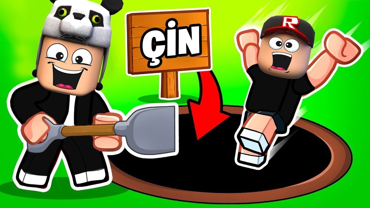 КОПЁМ ДО КИТАЯ в Roblox!