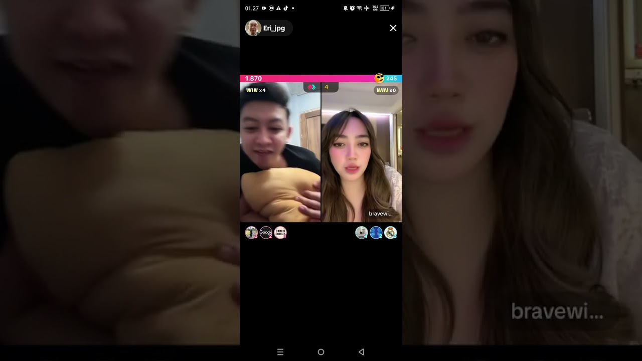 Live eripras dan bravewithine
