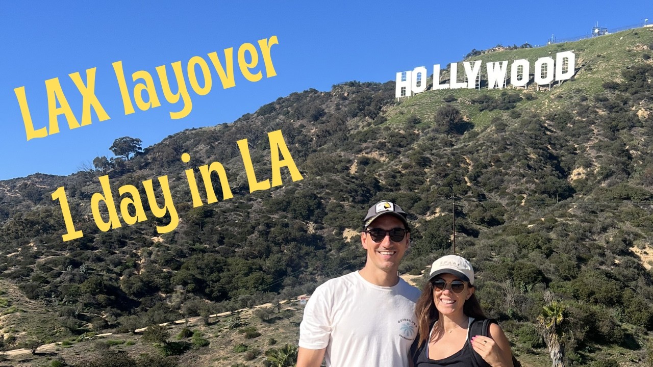1 day LAX layover: Hollywood sign hike + Venice Sunset + Waymo ride