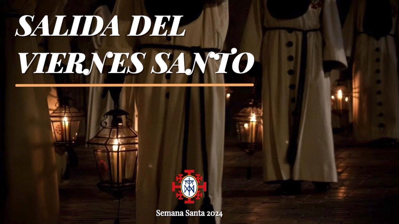 SEMANA SANTA DE ZARAGOZA SALIDA PROCESION TITULAR 2024 LA PIEDAD