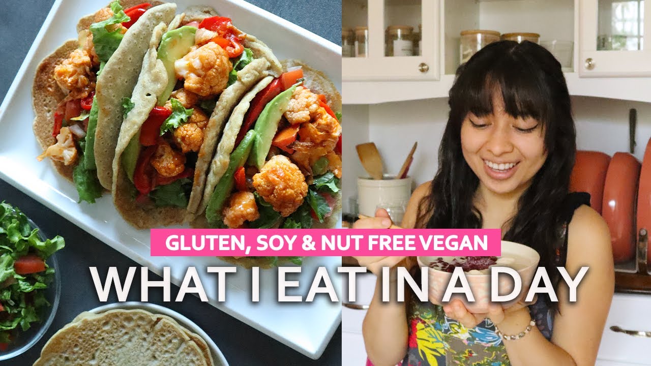 What I Eat in a Day as a Vegan with Food Allergies