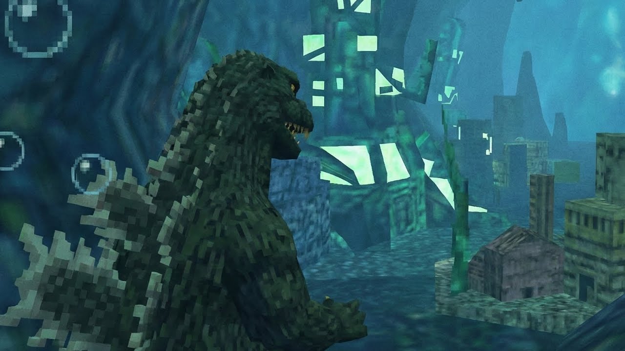 Godzilla Journey To Atlantis N64 Concept.