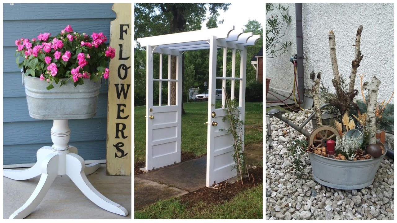 Garden decor with your own hands: transformation of the garden with the help of old furniture!