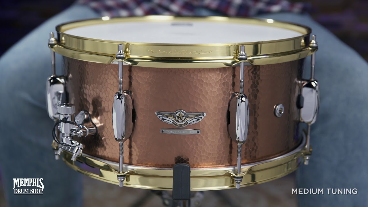 Tama 14x6.5 Star Reserve Series Hand Hammered Copper Snare Drum (TCS1465H)