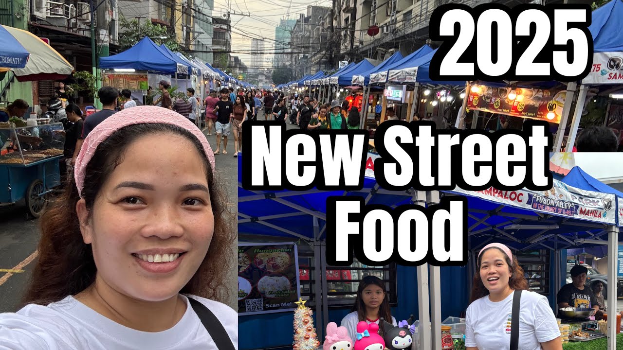 STREET FOOD SA SAMPALOC | SUBRANG DAMI NG TAO LALO SA GABI | TRENDING STREET FOOD | unizavlog 