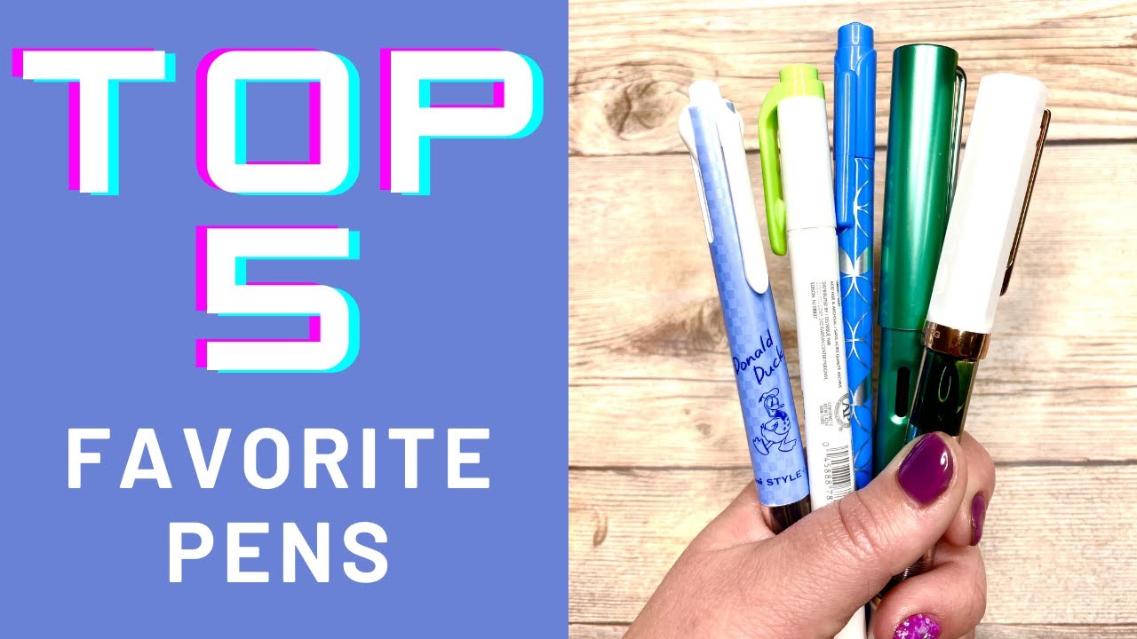 PLANNER PEACE | Top 5 Favorite Pens for Planning and Journaling