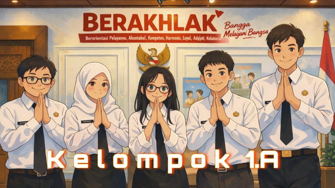 Budaya BerAKHLAK - Kelompok 1 A