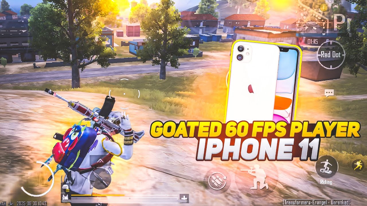 GOATED 60 FPS PLAYER 🔱 IPHONE 11