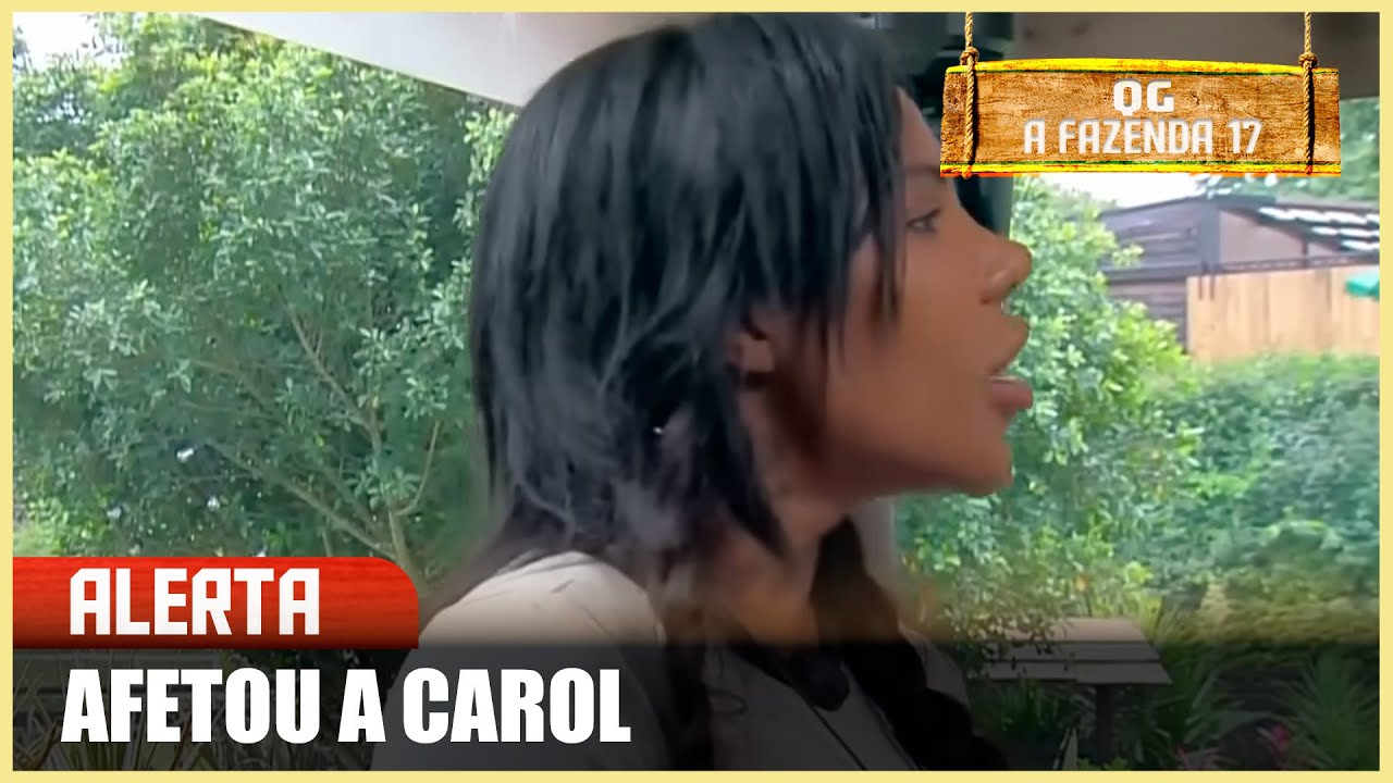 Carol desabafa que brigar com Mesquita a fez mal