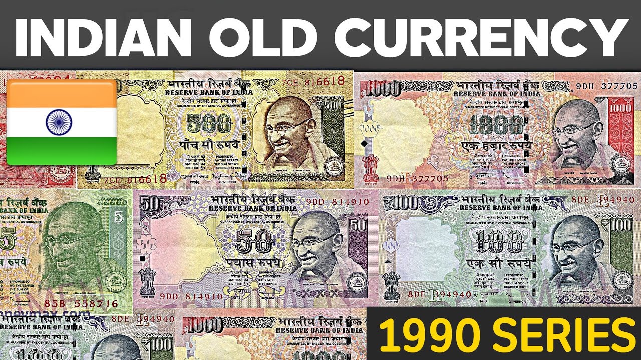 Indian Old Currency Notes And Coins
