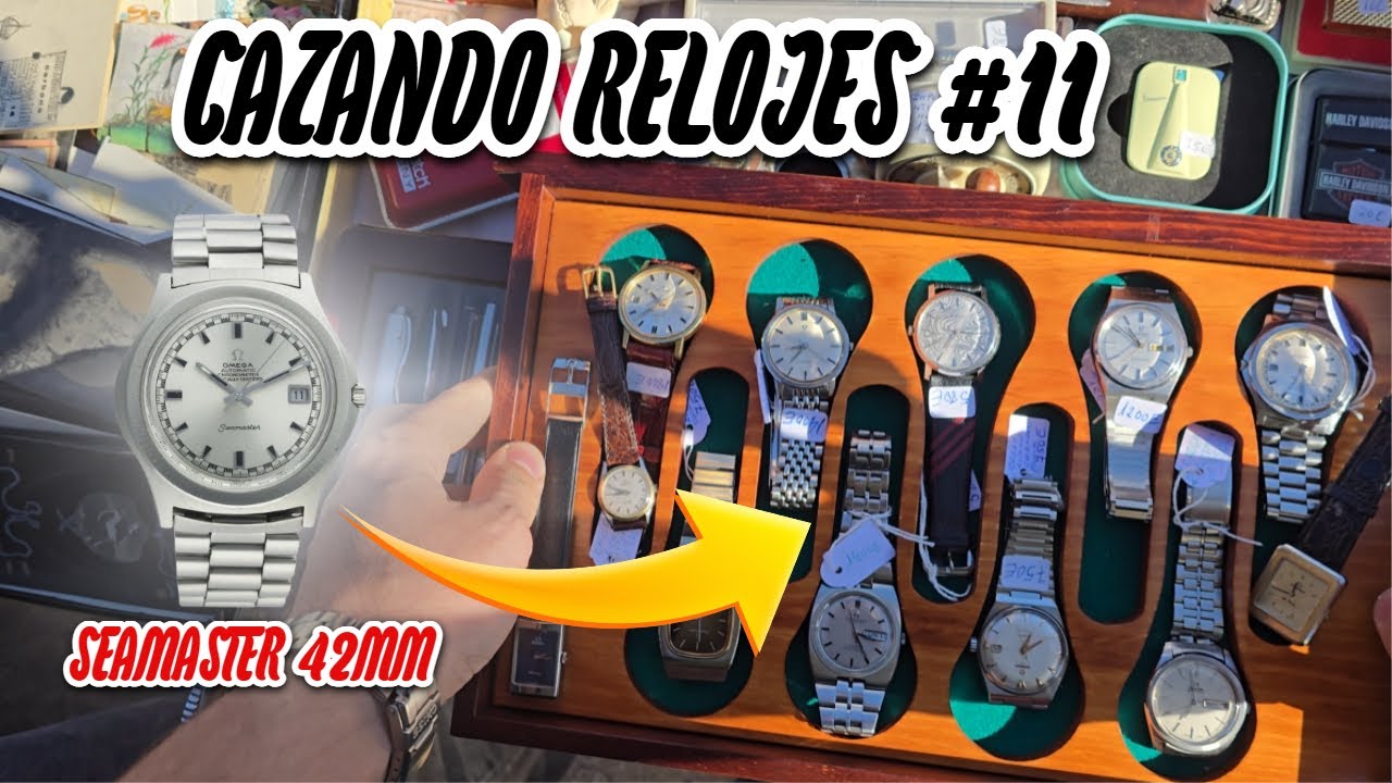 🔥🔥CAZANDO RELOJES #11 INCREÍBLE CAZA RELOJERA, VARIOS OMEGA (SEMASTER 42MM, FESTINA ART DECO...)🔥🔥