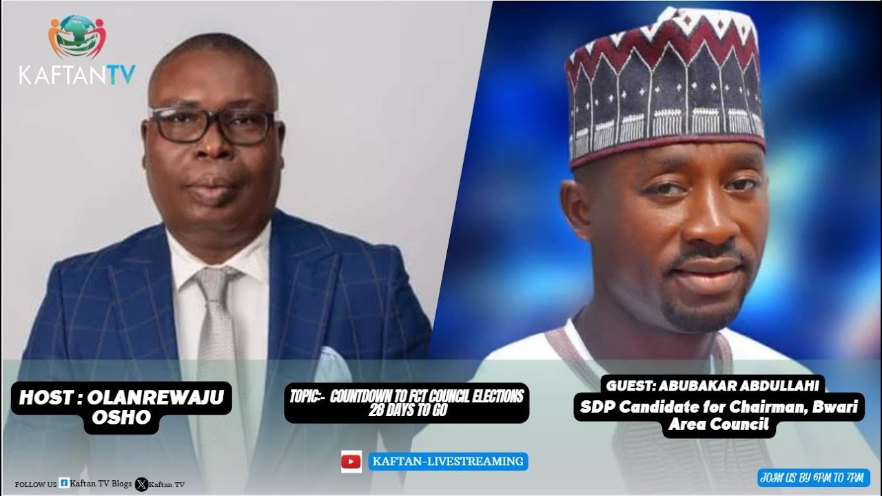 COUNTDOWN TO FCT COUNCIL ELECTIONS28 DAYS TO GO