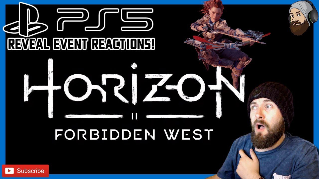 HORIZON ZERO DAWN 2 TRAILER REACTION - Horizon Zero Dawn Forbidden West - PS5 Future of Gaming
