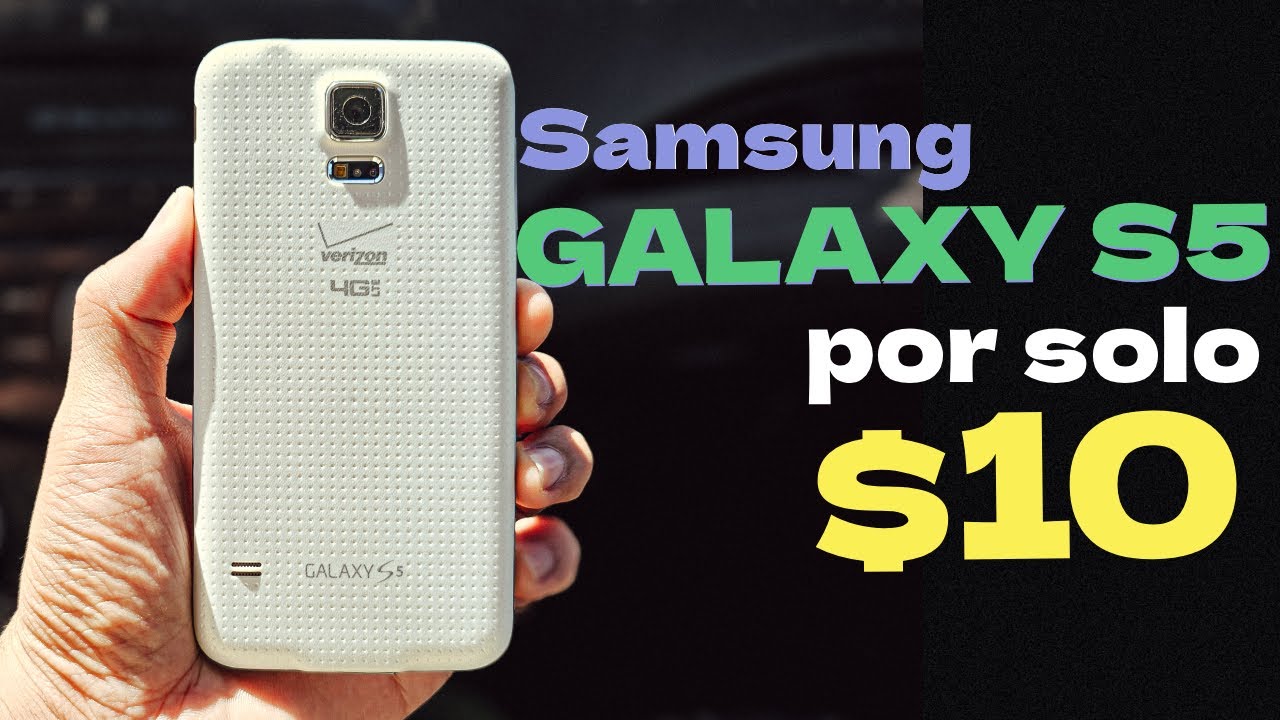 Encontré esta joya de Samsung por $10 USD - Galaxy s5 en 2026