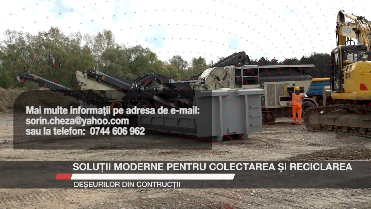 Soluții moderne de colectare și reciclare a deșeurilor din construcții