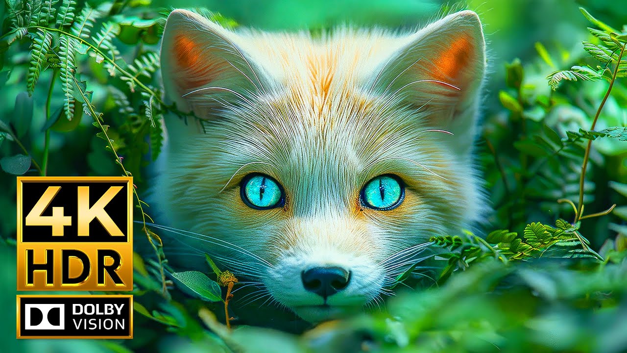 Epic Wildlife in 4K HDR &ndash; 120FPS Dolby Vision | Cinematic Sound (Colorful Animal Life)
