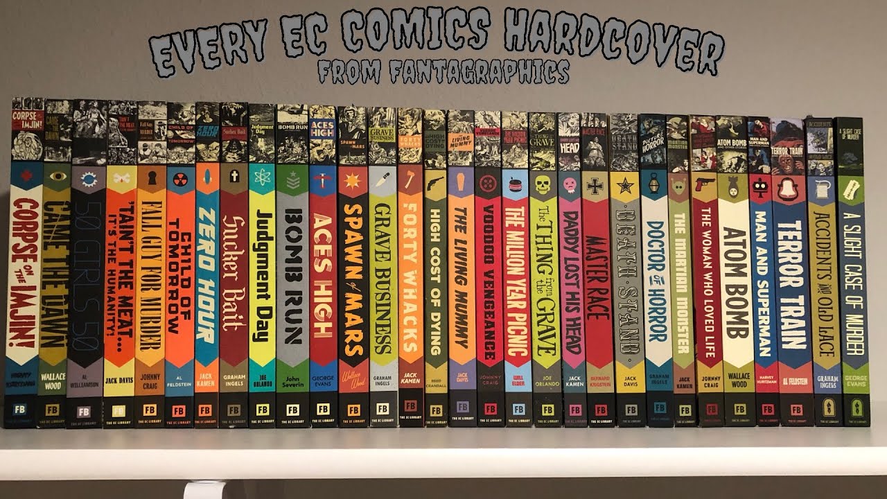 EVERY EC COMICS ARTIST'S LIBRARY HARDCOVER | Fantagraphics | Wood | Kurtzman | Davis | Ingels |