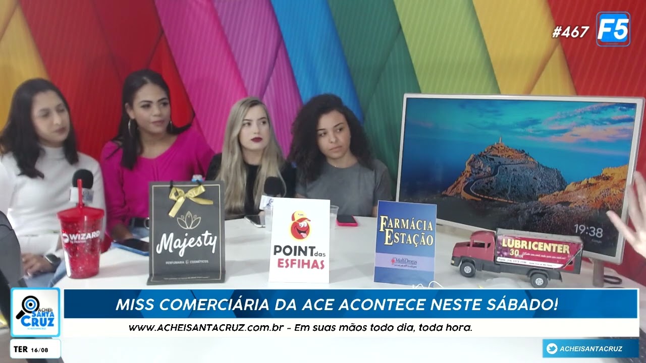 👑 16/08/2022 - Bate Papo com as Candidatas a Miss Comerciária ACE!
