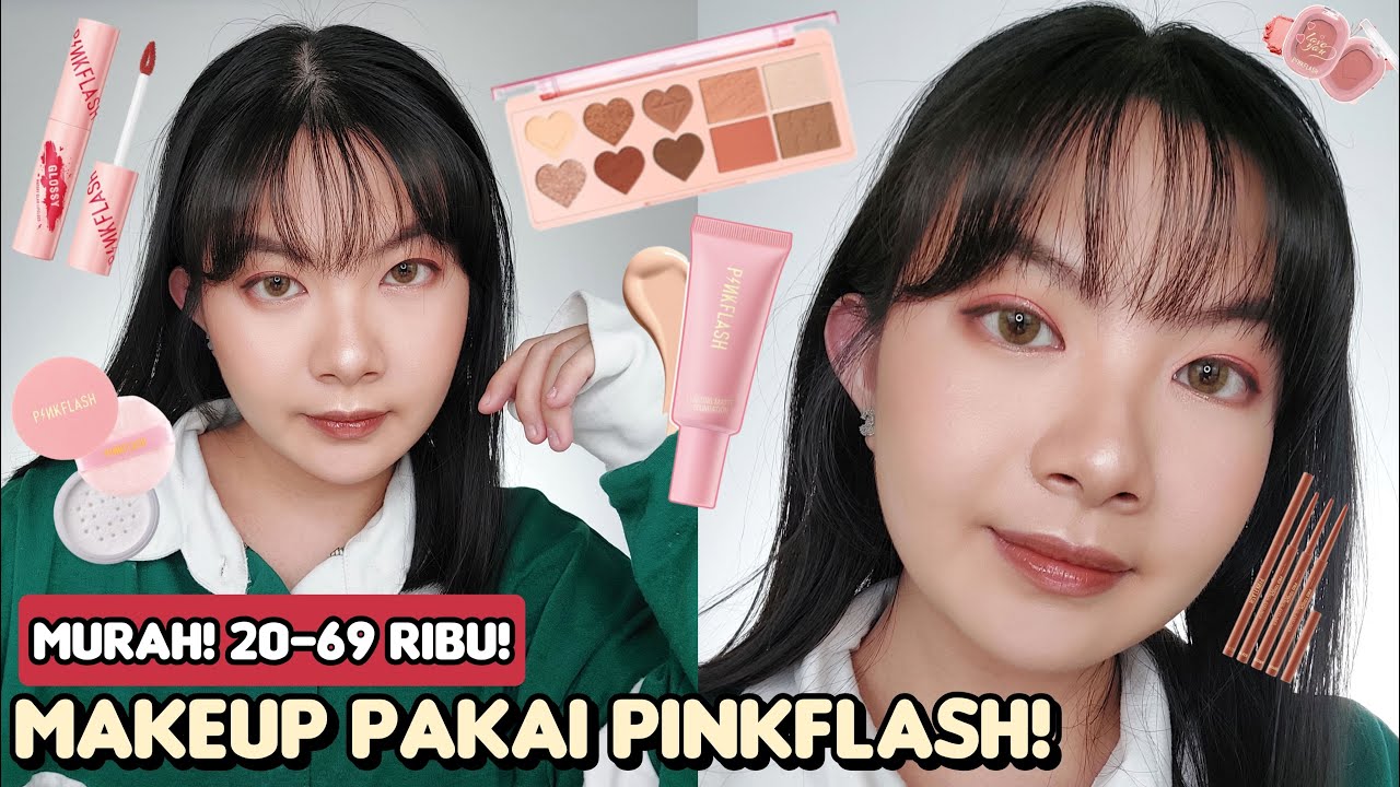 Makeup Pakai PINKFLASH! MURAH, 20 Ribu-69 Ribu!💐