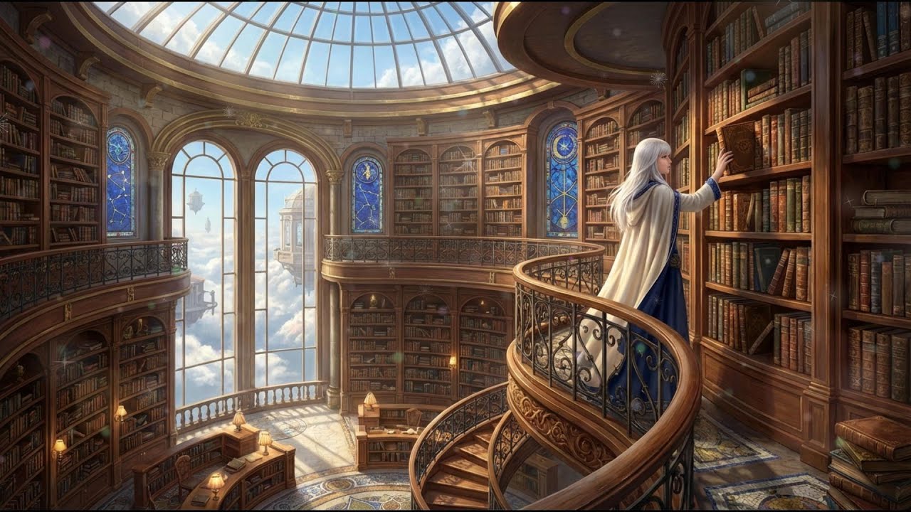 【Celtic Music】Sanctuary of Ancient Books | 2 Hours | D&D / TTRPG【ケルト音楽/作業用・勉強用・睡眠用BGM】