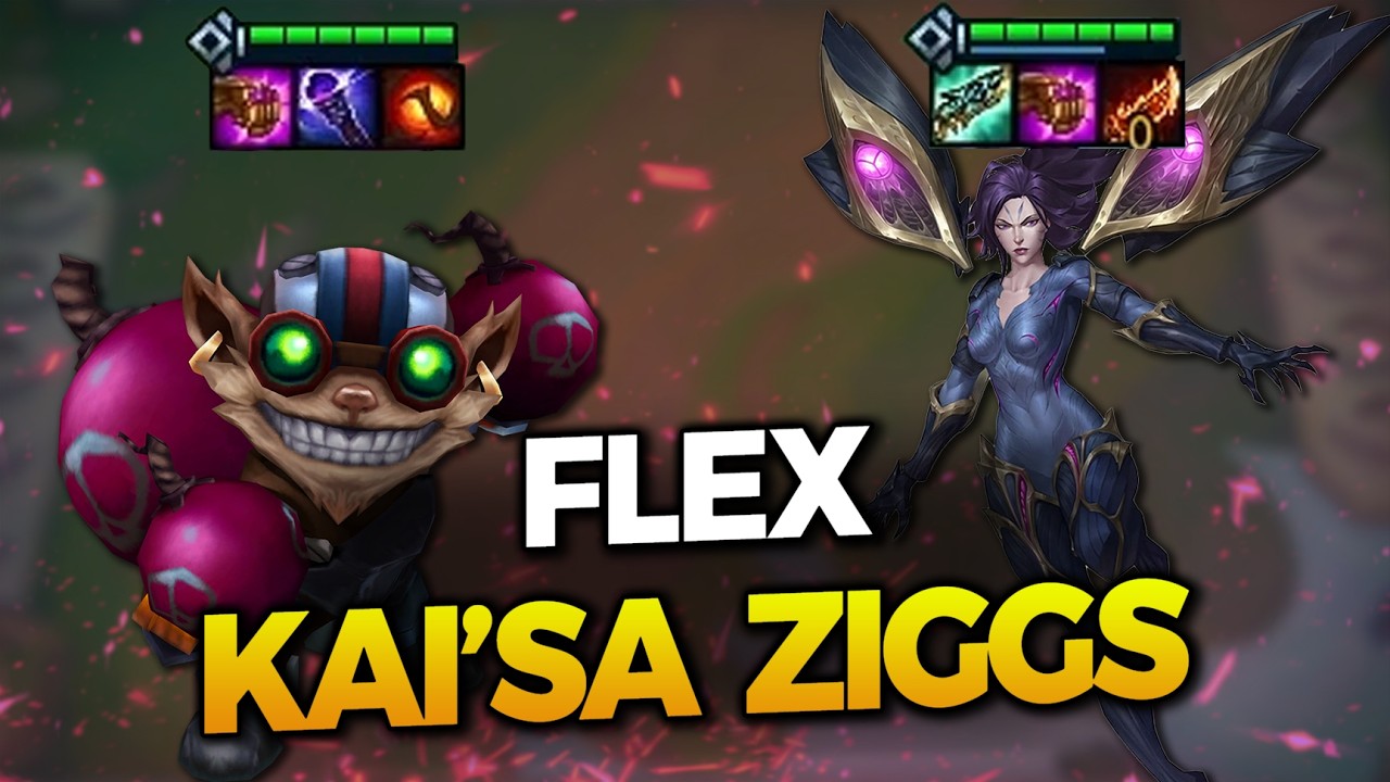 CAN'T REACH LVL 10 WITH VOID? PLAY KAI'SA ZIGGS FLEX ON LVL 9 | TFT Set 16