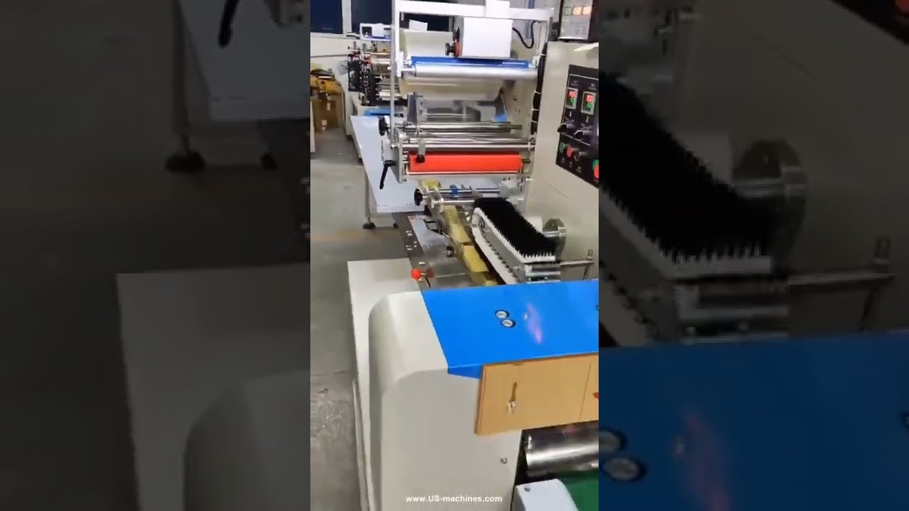 Automatic soap bar horizontal type pillow bag pouch packaging machine