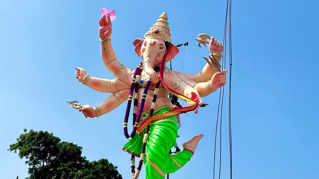 Ganesh Nimajjanam 2024 | Gunfoundry Ganesh idols Nimajjanam in Tank Bund | Ganesh Shobha Yatra 2024