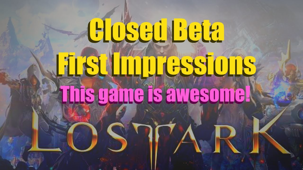 LOST ARK CLOSED BETA & First Impressions | The Next Big Western MMO?
