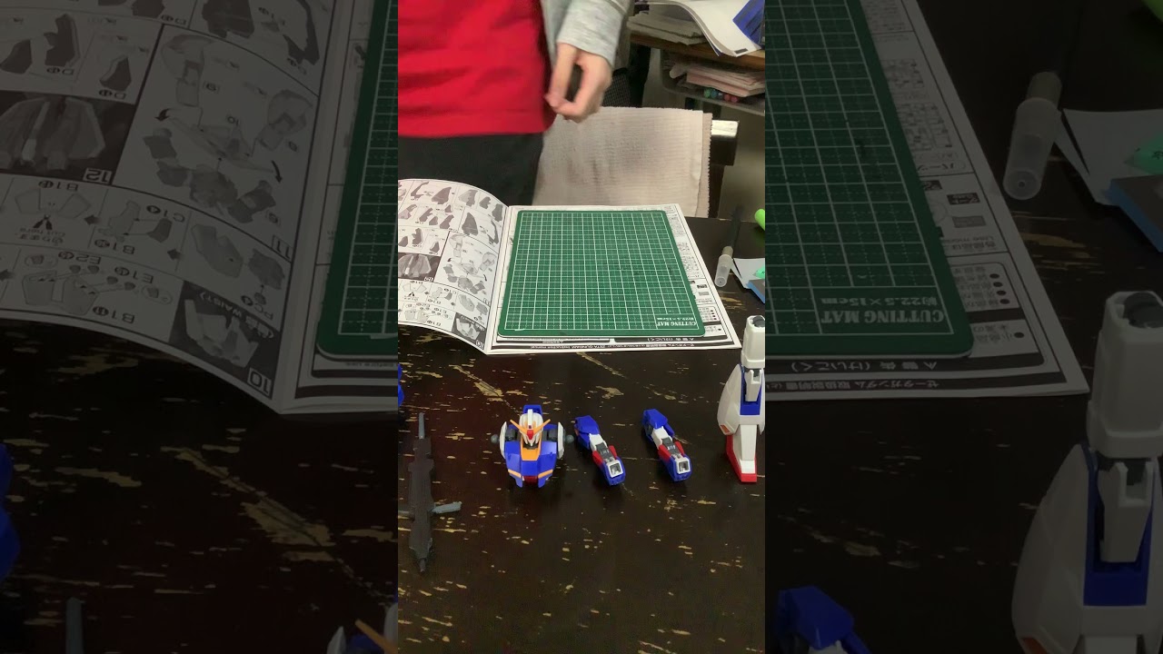 ゼータの腰作った。