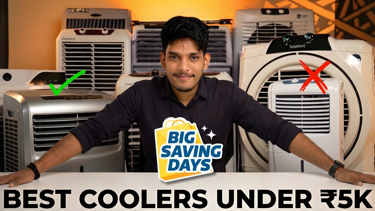 Flipkart Cooling Days LOOT! | Best Air Cooler For Home 2026⚡Best Personal Air Coolers Under ₹7,000