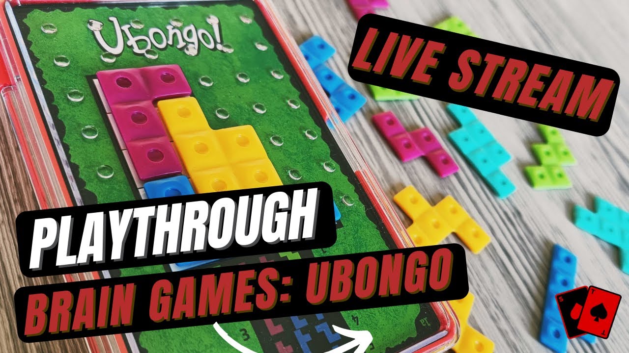 Live Stream: Playthrough | Brain Games Ubongo Solo
