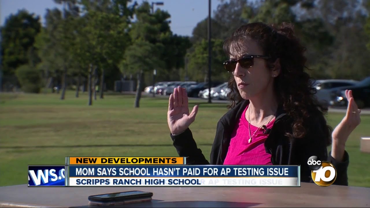 Mom says school hasn't paid for AP testing issue
