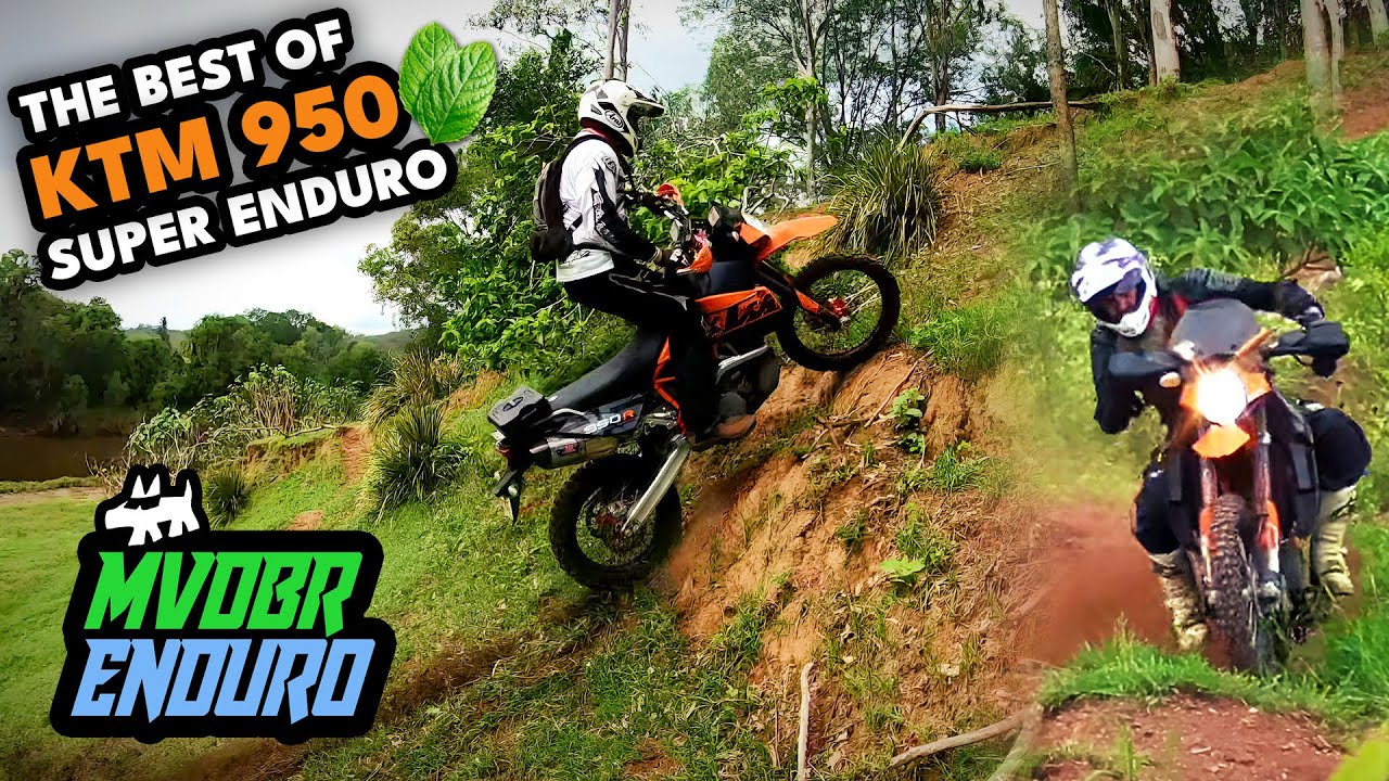 How To Ride A KTM 950 Super Enduro Off-Road: The Best Of Mozz & Allister - Remastered
