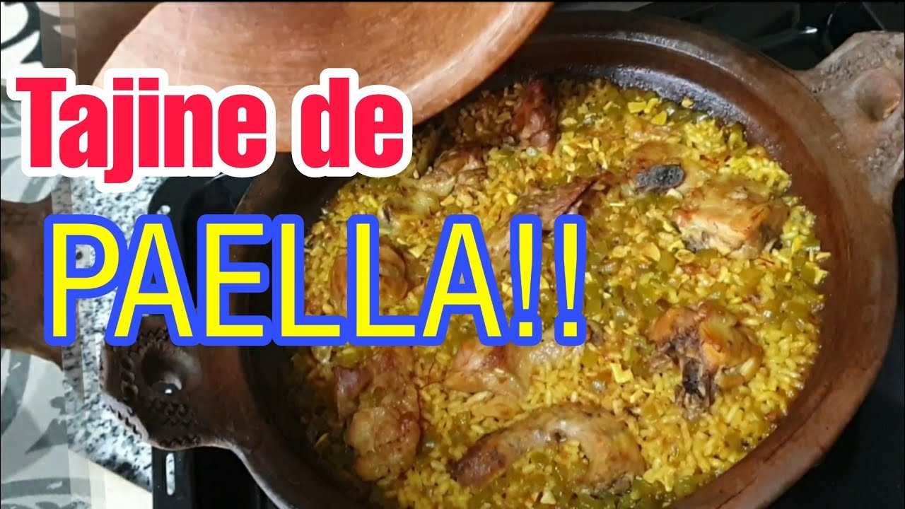 Lo nunca visto: tajine de paella!!! Marruecos y España unidas 🇪🇦❤🇲🇦