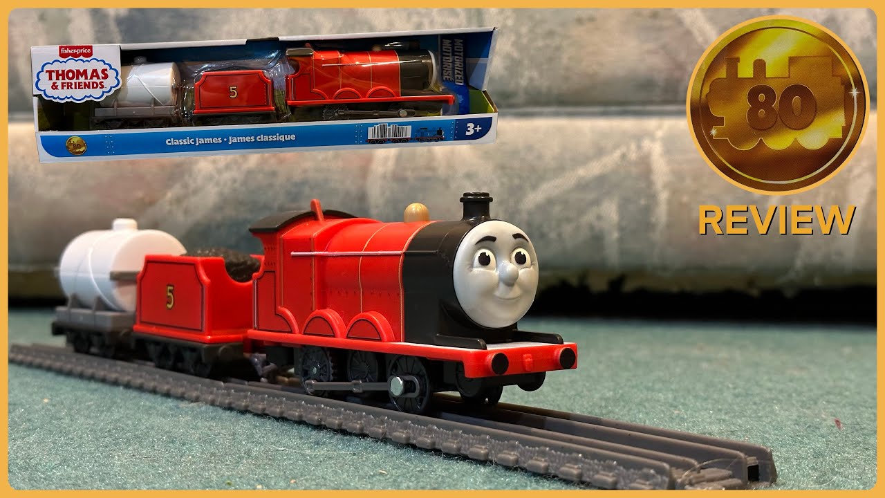 Thomas & Friends Motorized 2025 James (Classic 3-Pack) - Review