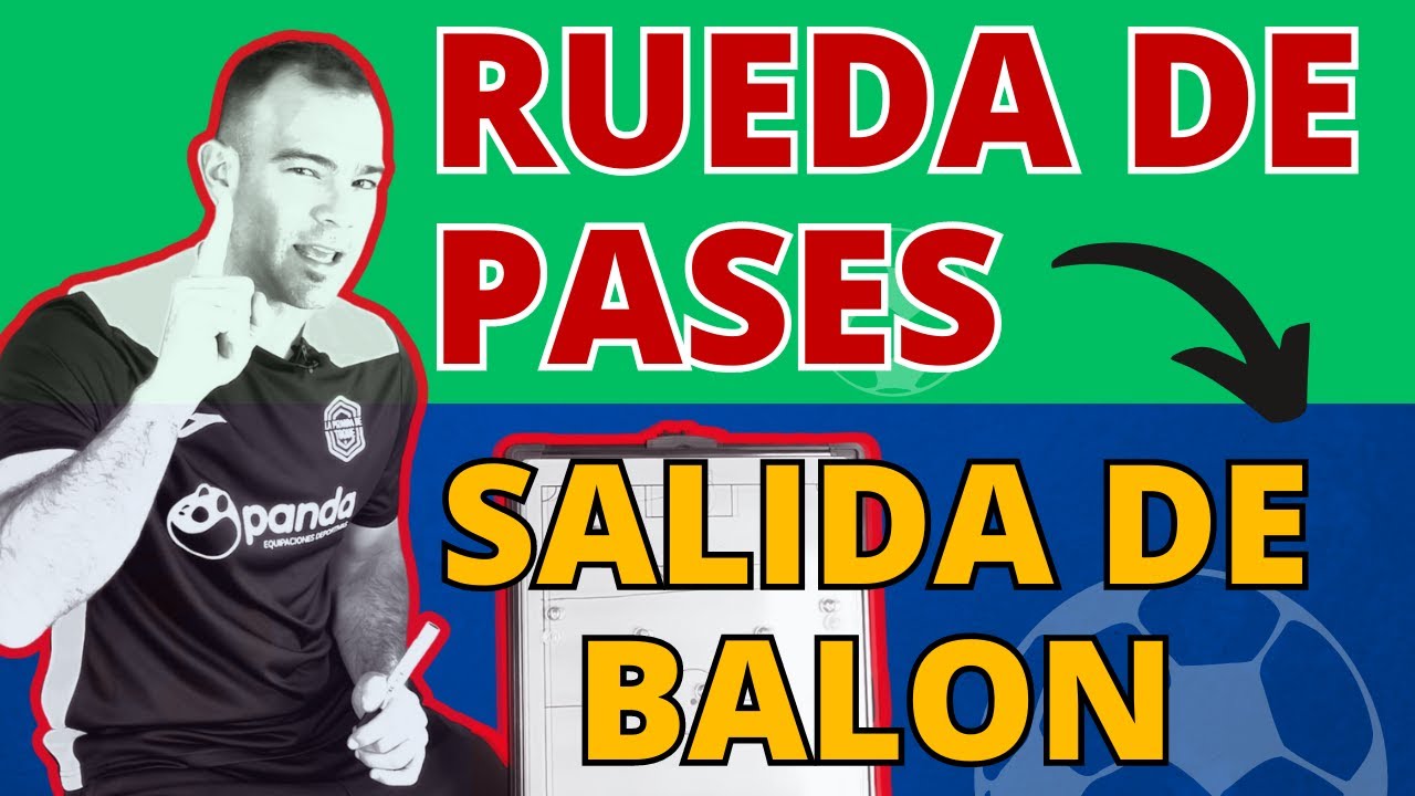 RUEDA PASES para la SALIDA de BALON⚽️Entrenamiento de FÚTBOL! Ejercicios de CALENTAMIENTO y FÍSICO