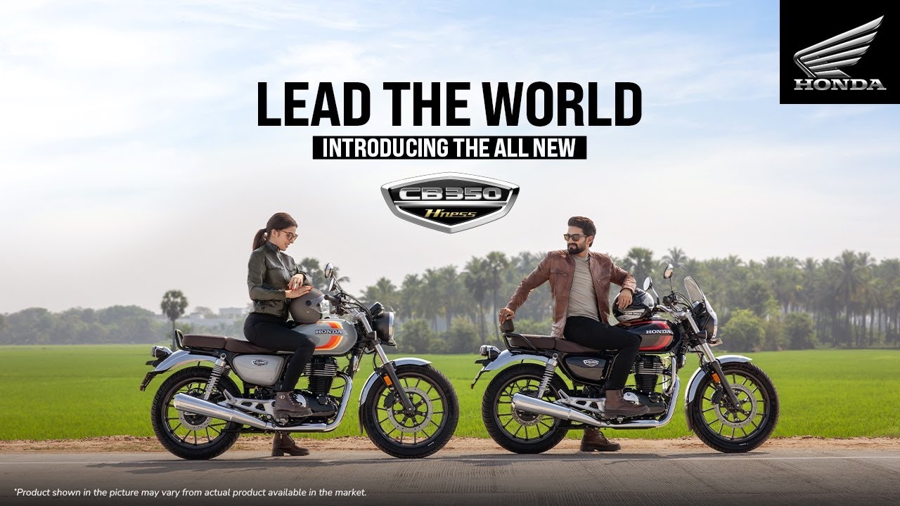The all-new CB350 H&rsquo;ness | Lead the world