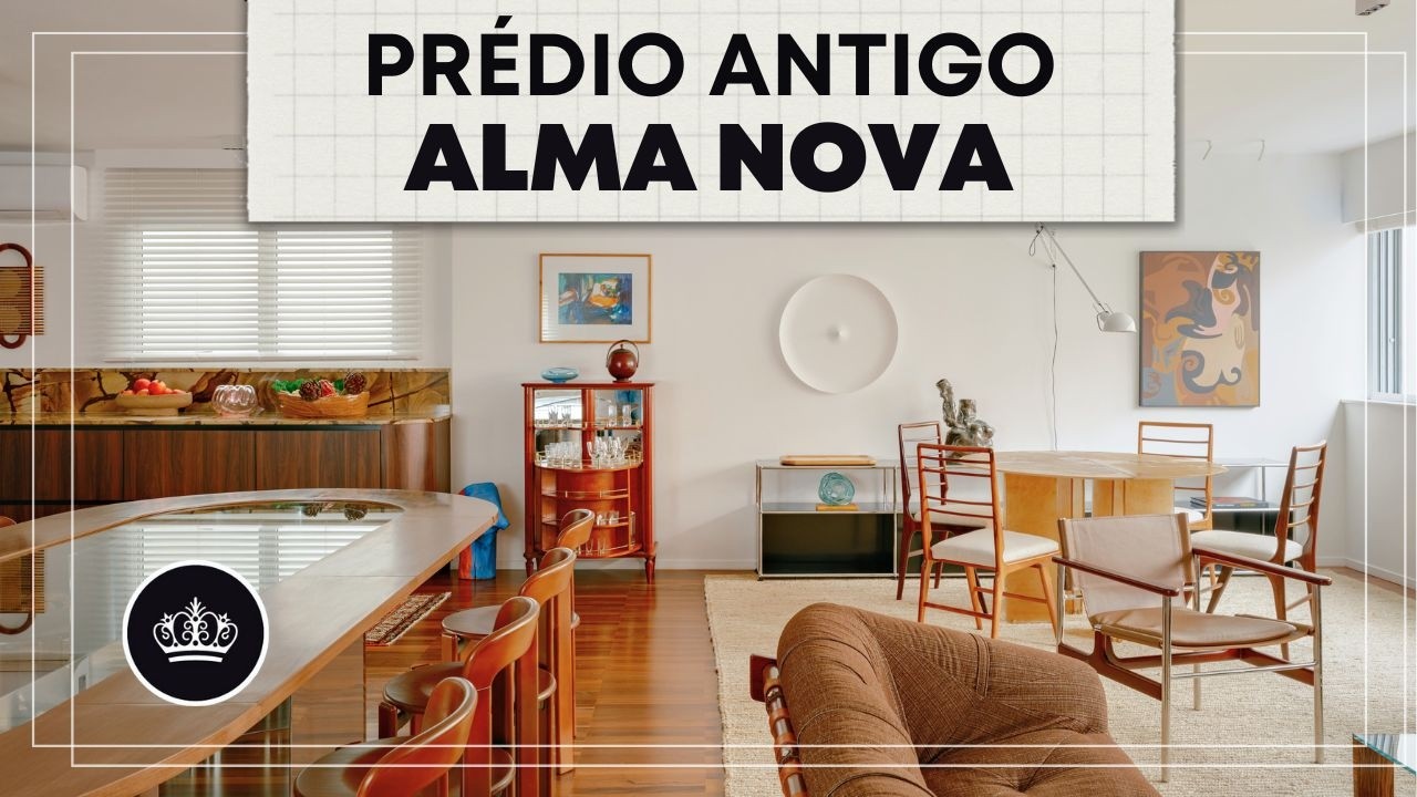 APARTAMENTO de 1978 transformado em um LAR CONTEMPORÂNEO